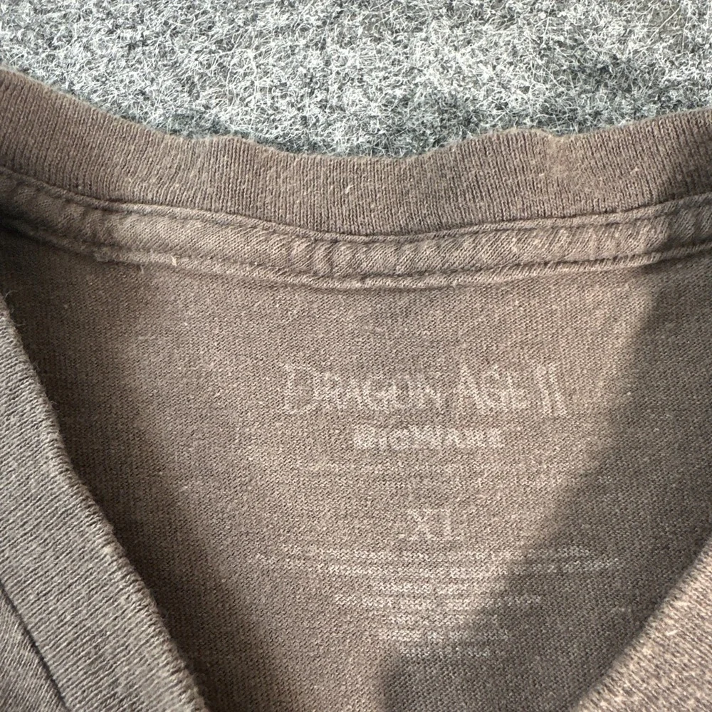 Vintage Y2K Dragon Age Origins RPG Video Game EA Games PS3 Xbox Shirt XL